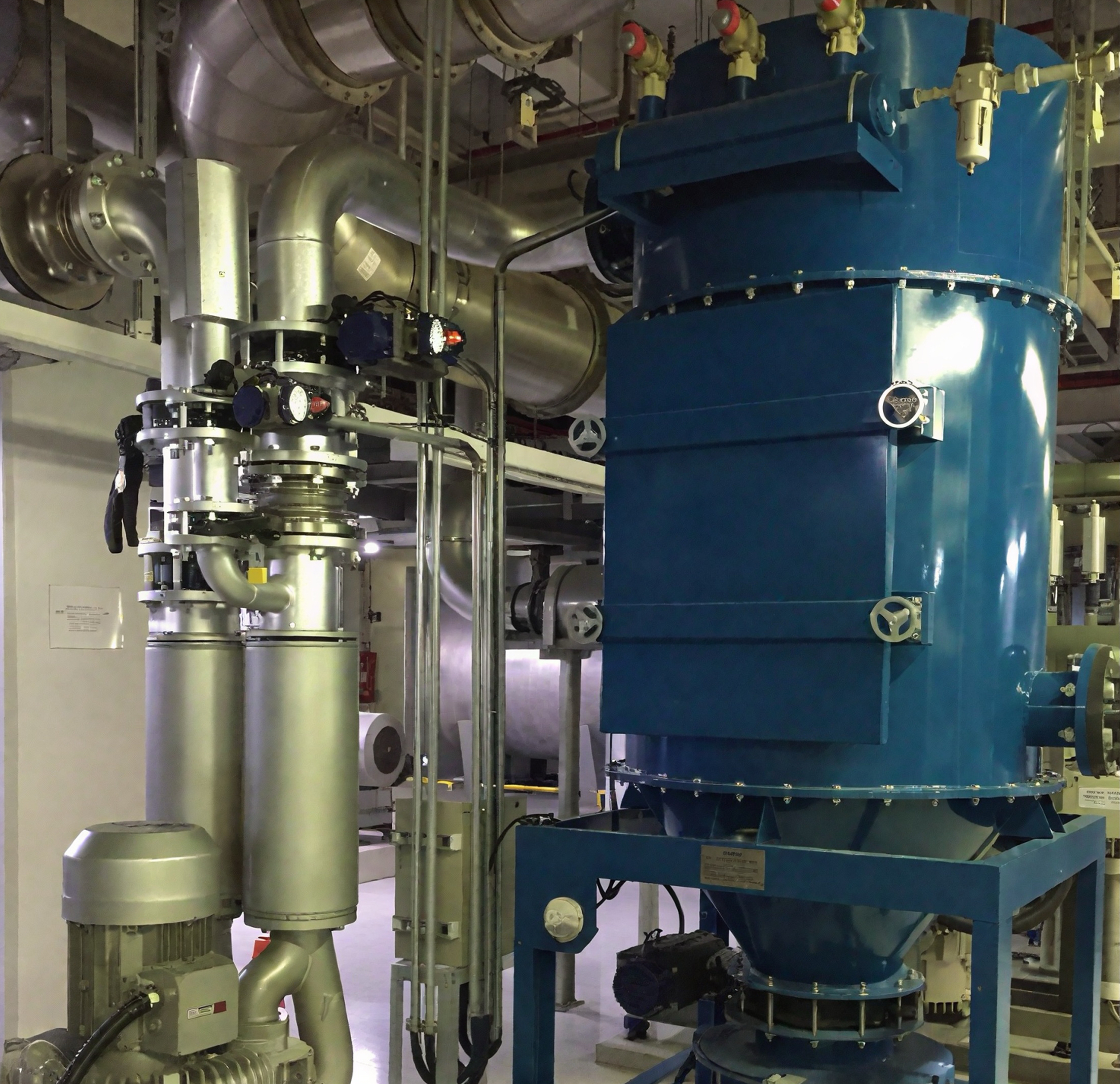 High-Vacuum Dust Collection
